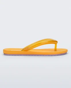 New Melissa Flip Flop Airflow Yellow/Lilac