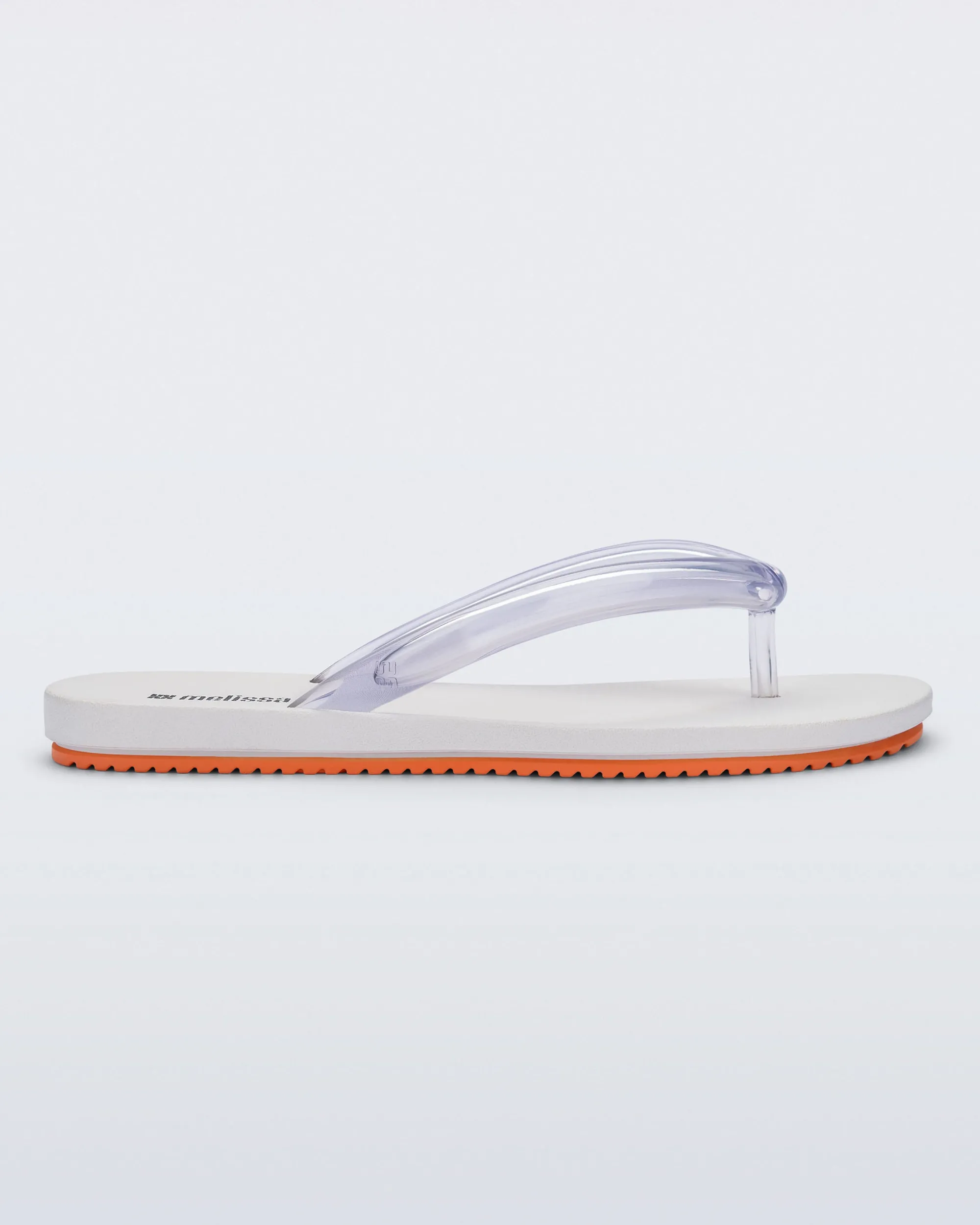 Sale Melissa Flip Flop Airflow White/Orange