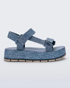 Outlet Melissa Flowing Denim Platform