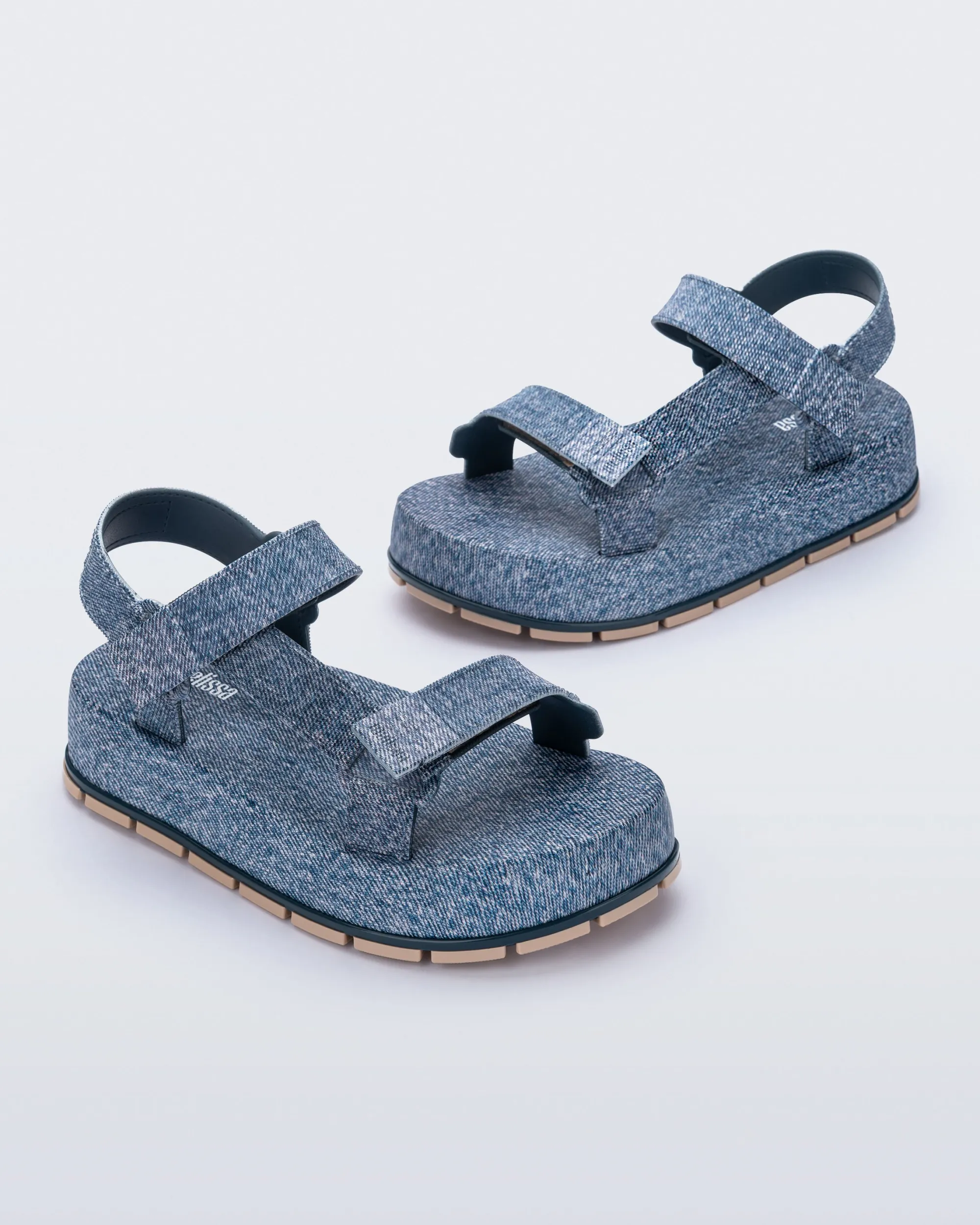 Outlet Melissa Flowing Denim Platform