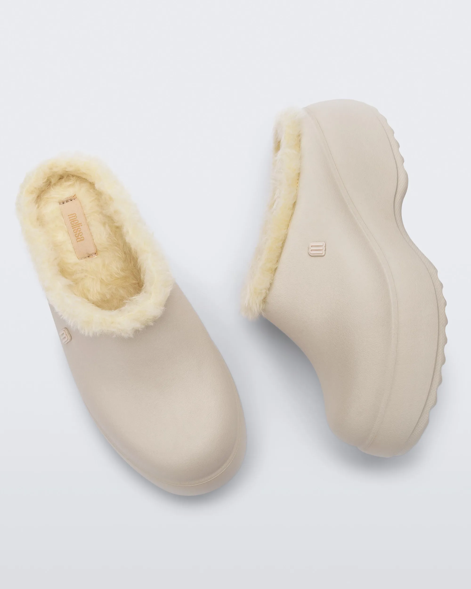 Melissa Free Clog Fluffy Platform