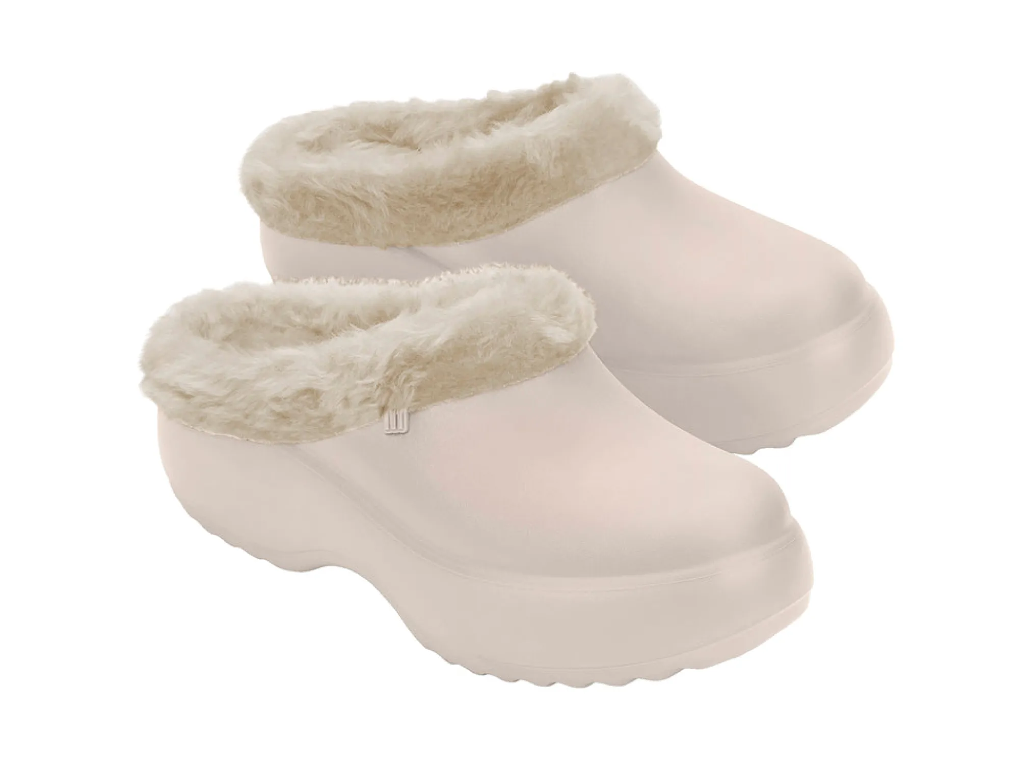 Melissa Free Clog Fluffy Platform