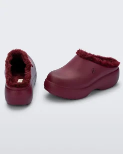 Discount Melissa Free Clog Fluffy Platform