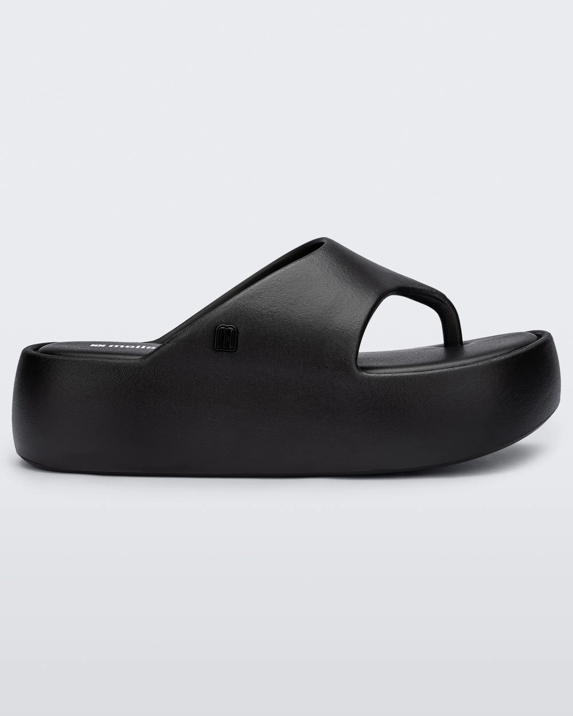 Hot Melissa Free Platform Thong Black