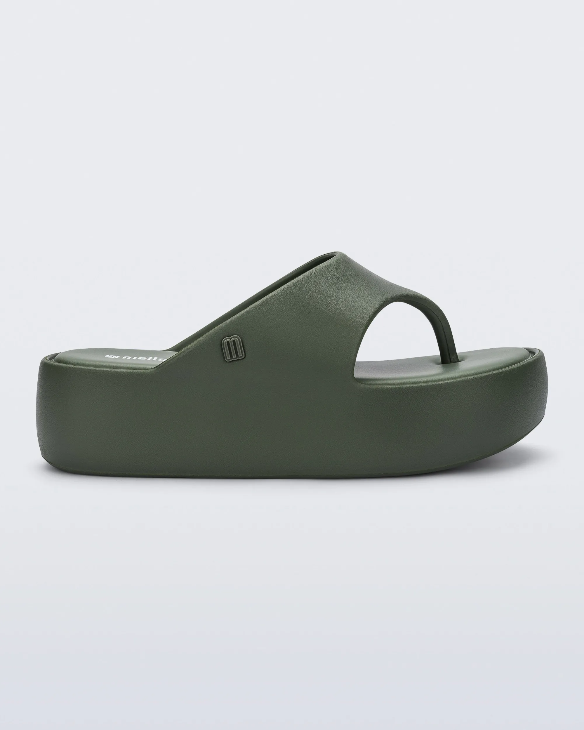 Outlet Melissa Free Platform Thong Green