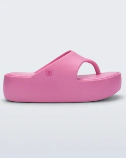 Clearance Melissa Free Platform Thong Pink
