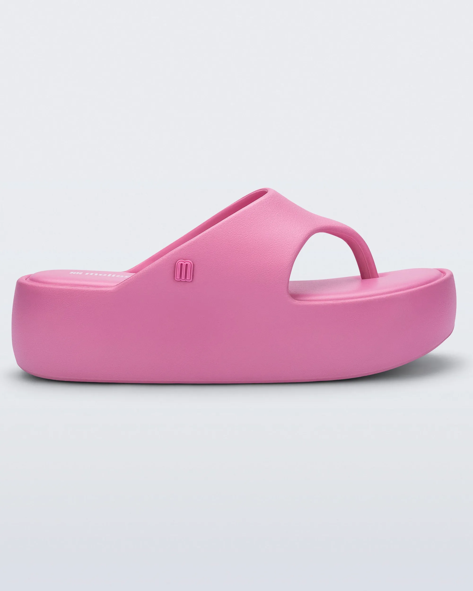 Clearance Melissa Free Platform Thong Pink