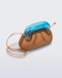 Clearance Melissa Glass Bag Orange/Blue