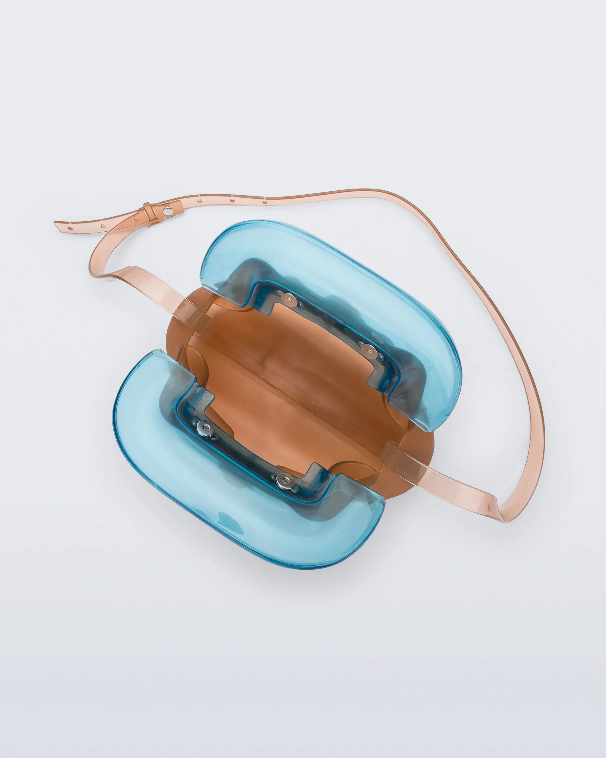 Clearance Melissa Glass Bag Orange/Blue