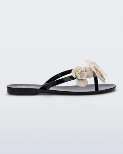 New Melissa Harmonic Petals Black/Beige