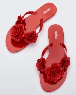 Discount Melissa Harmonic Springtime Red