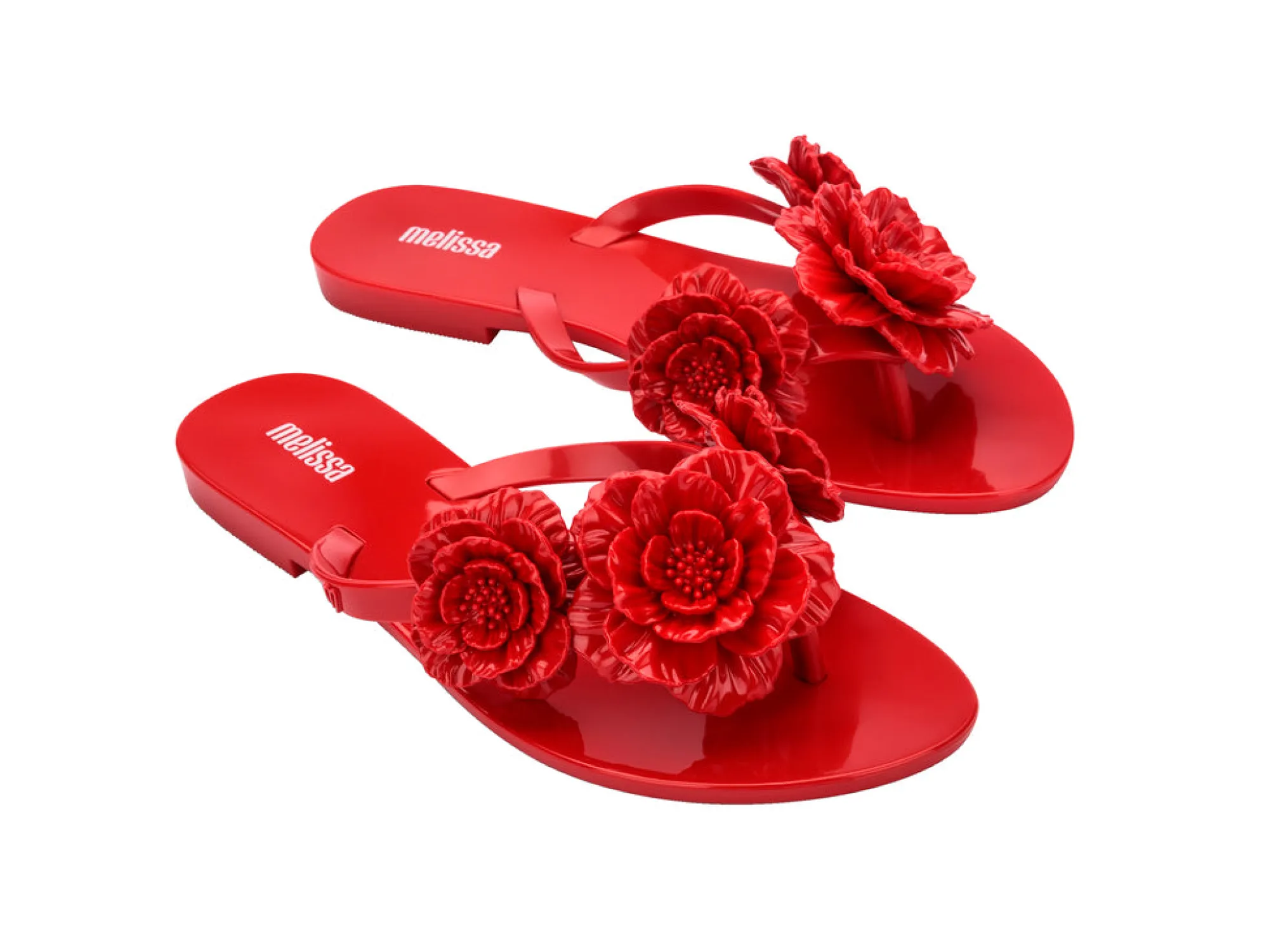 Discount Melissa Harmonic Springtime Red