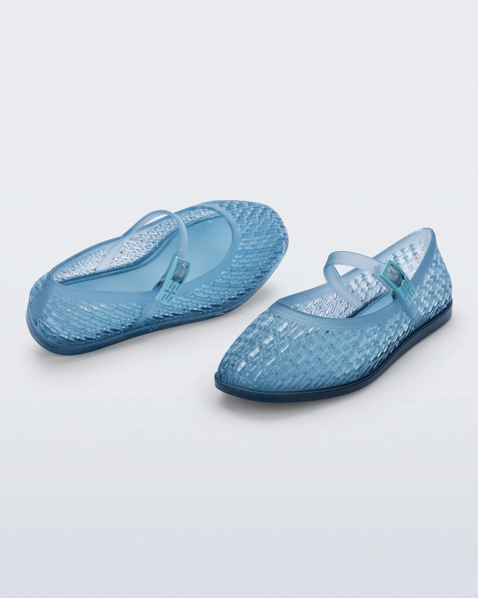 Melissa Harper Transparent Blue