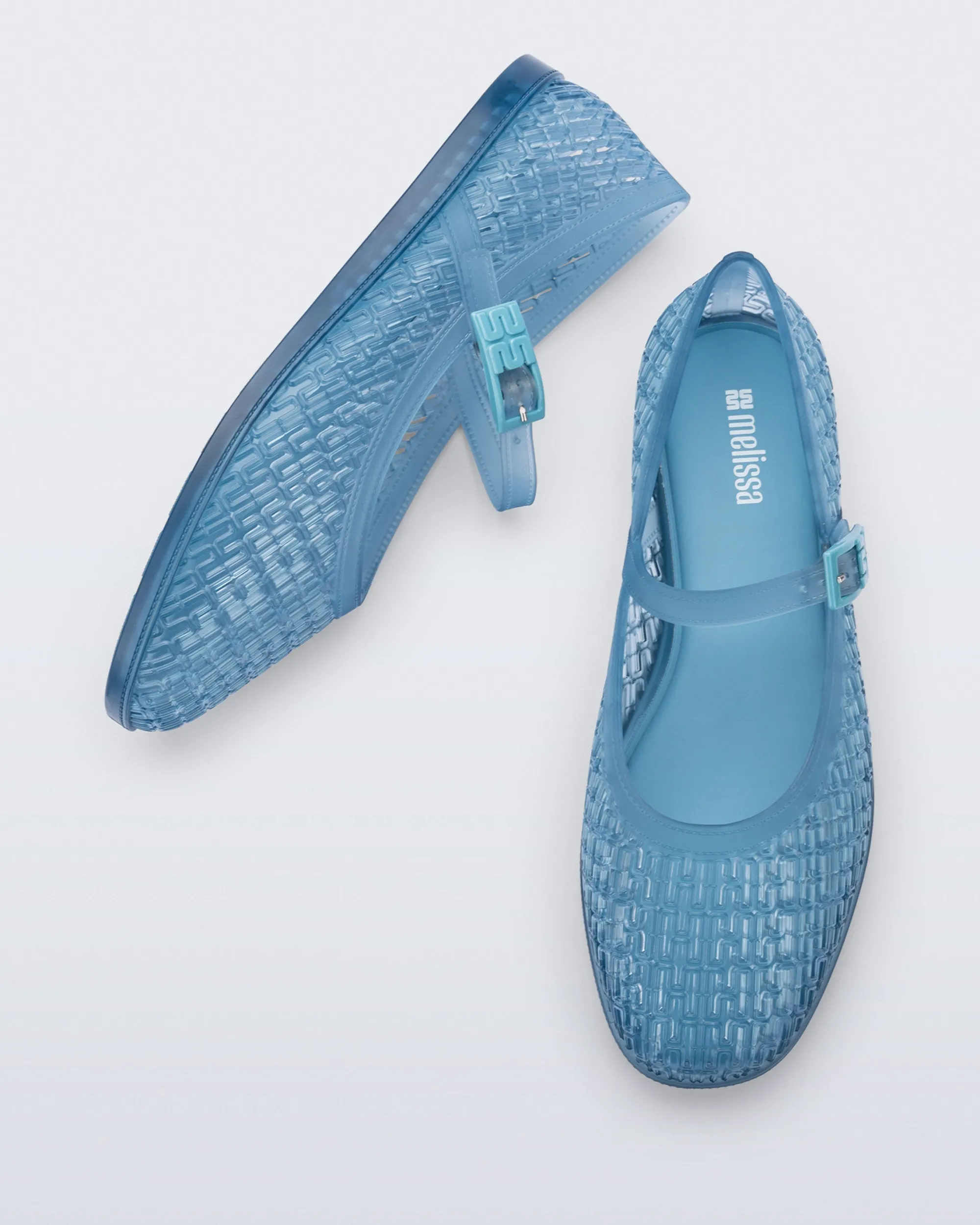 Melissa Harper Transparent Blue