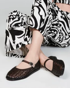 Clearance Melissa Harper Clear Black