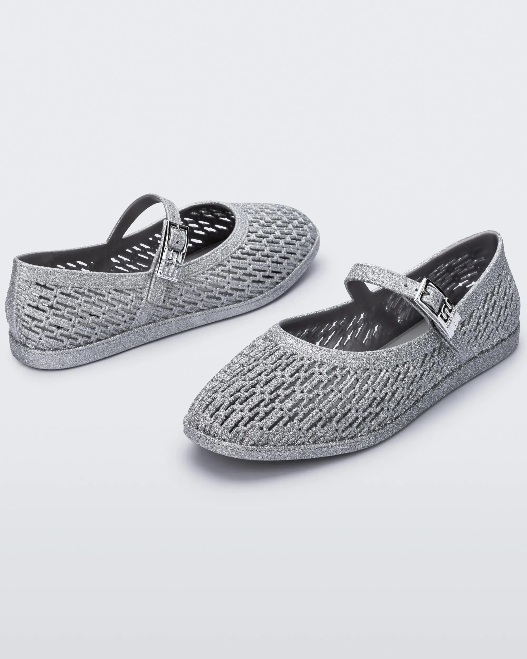Outlet Melissa Harper Glitter Silver