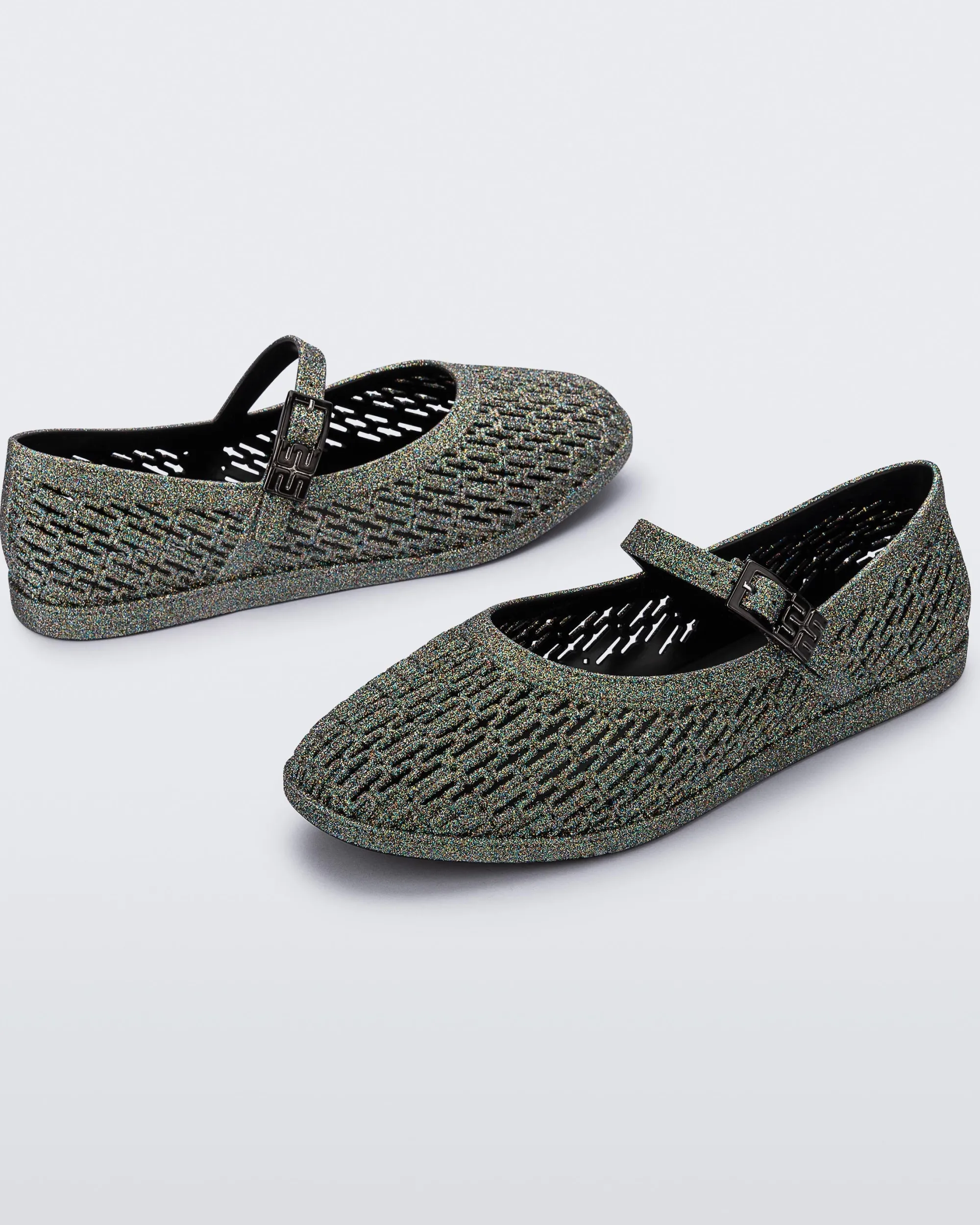 Best Melissa Harper Dark Silver Glitter