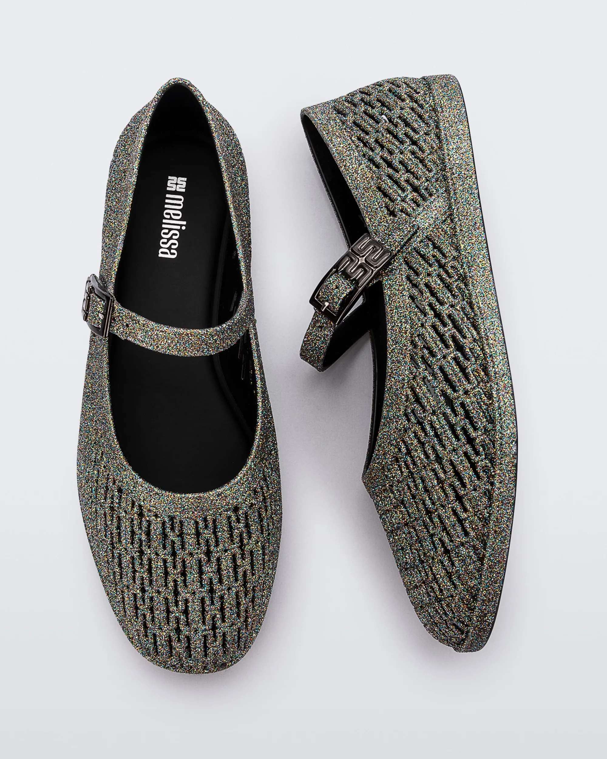 Best Melissa Harper Dark Silver Glitter