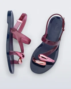 New Melissa Iris Sandal Blue/Pink