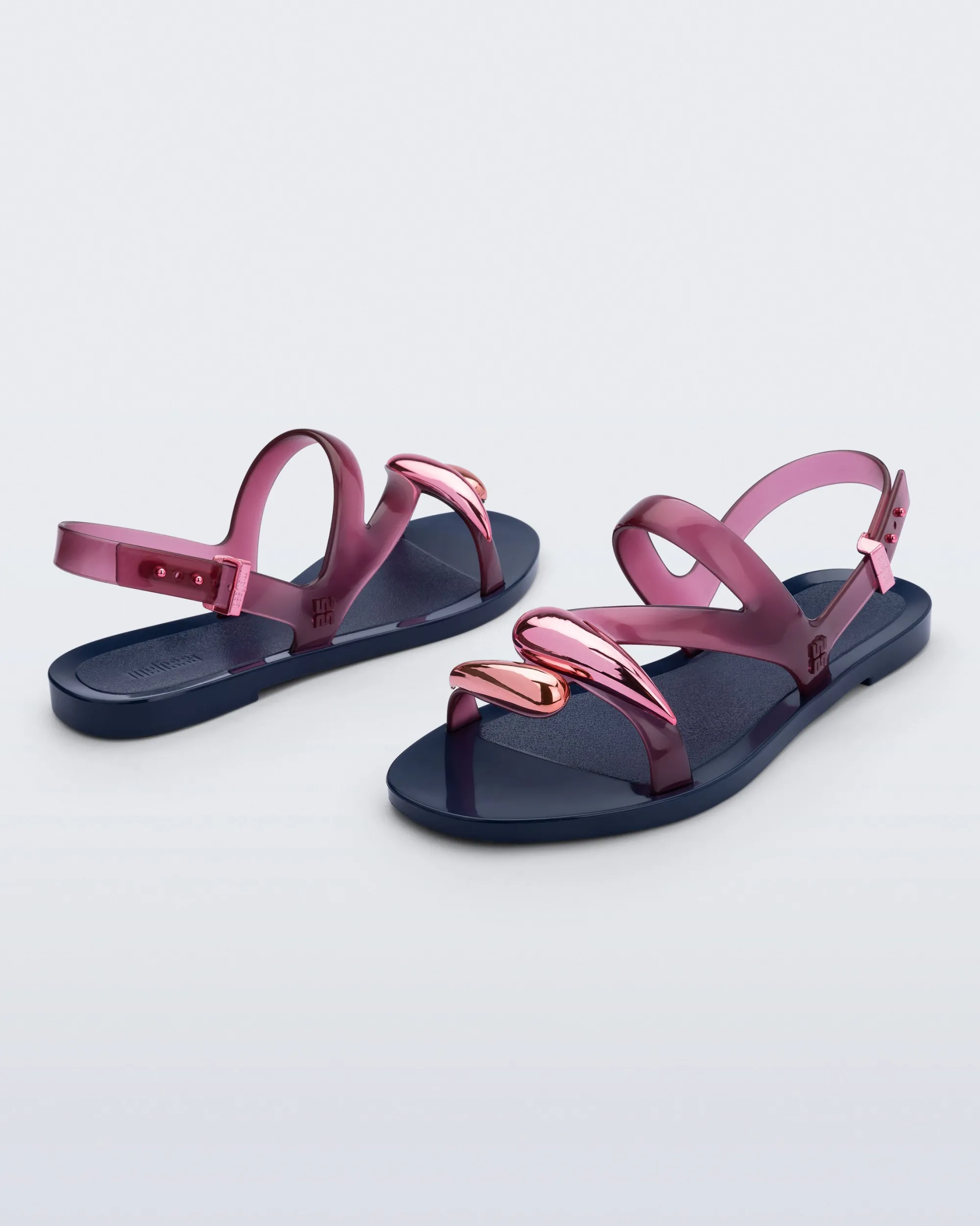 New Melissa Iris Sandal Blue/Pink