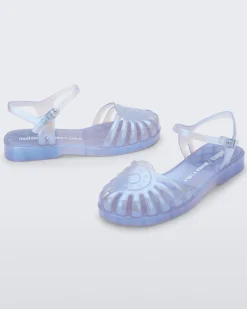 Discount Melissa Jelly Beach Sandal Pearly Blue