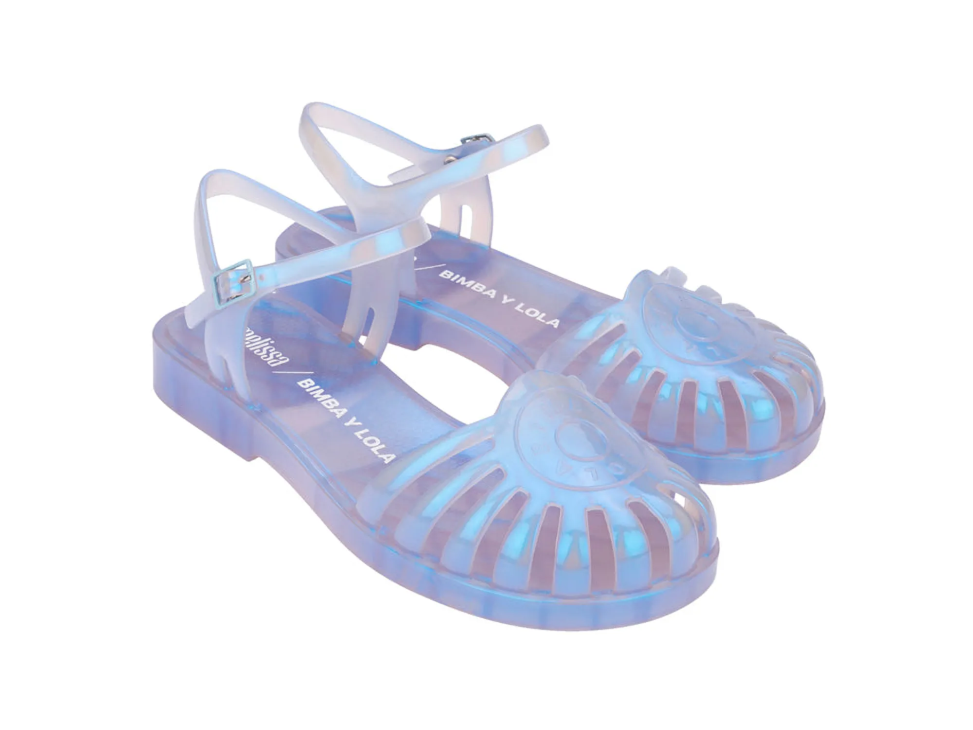Discount Melissa Jelly Beach Sandal Pearly Blue