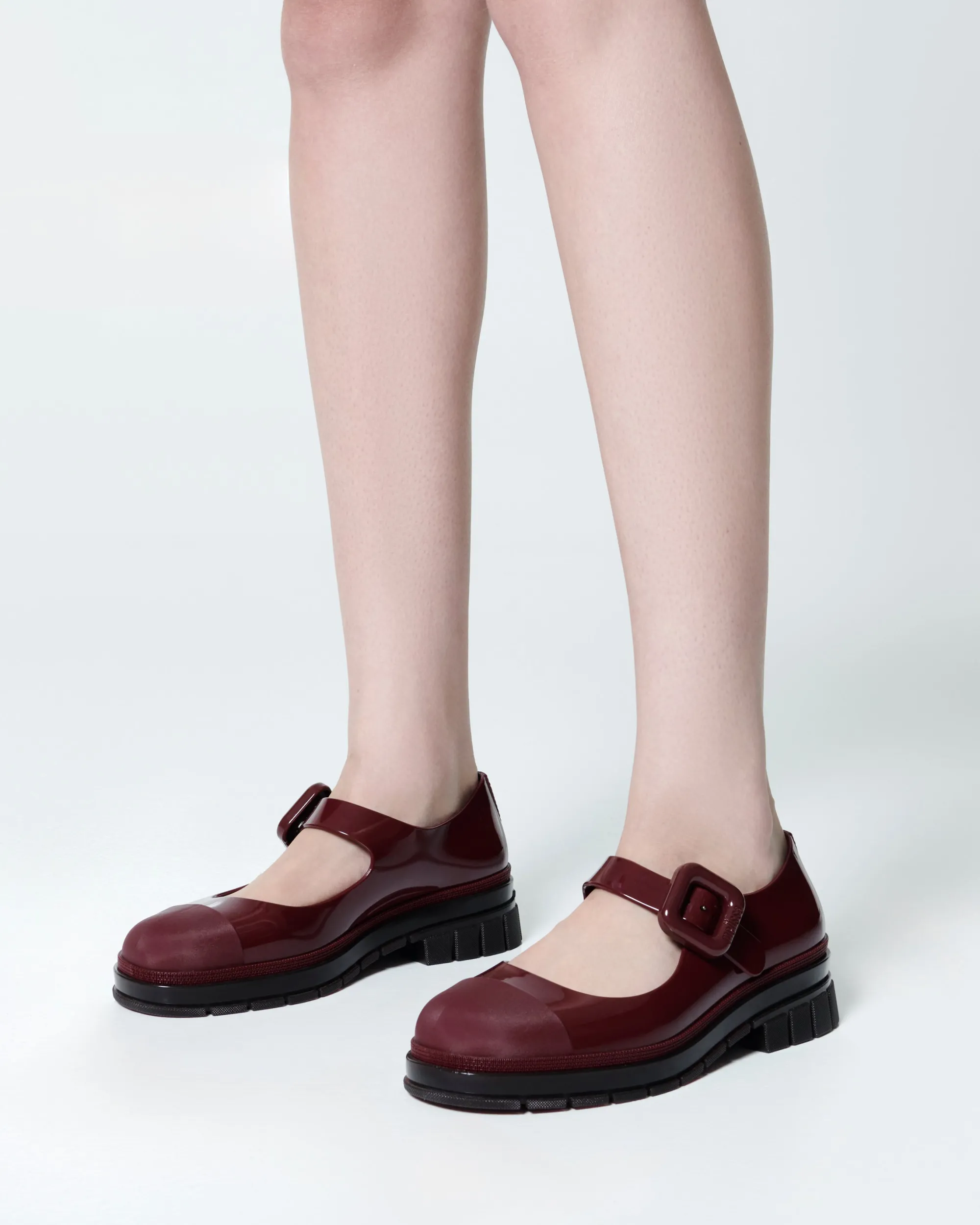 Online Melissa June Burgundy