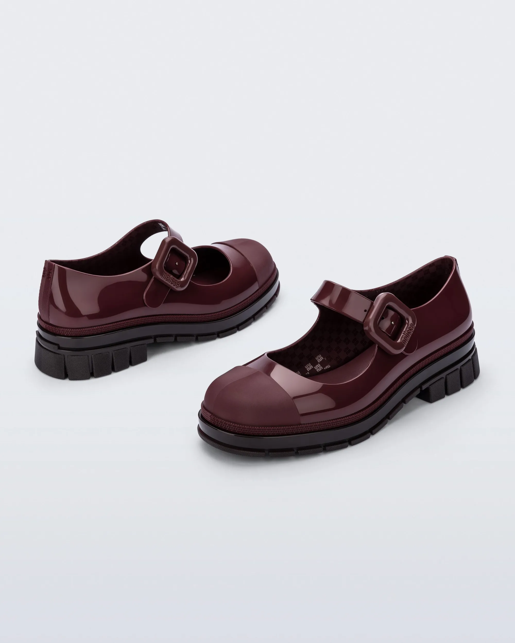 Online Melissa June Burgundy