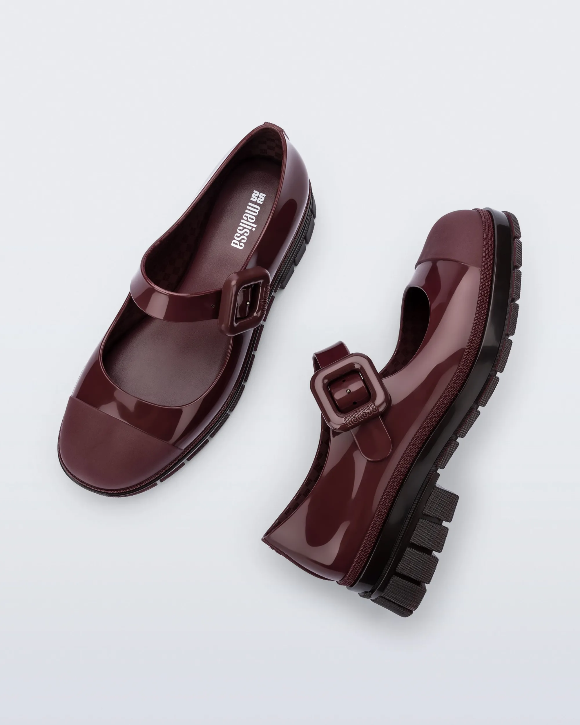Online Melissa June Burgundy