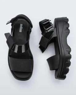 Hot Melissa Kick Off Sandal Black/Black