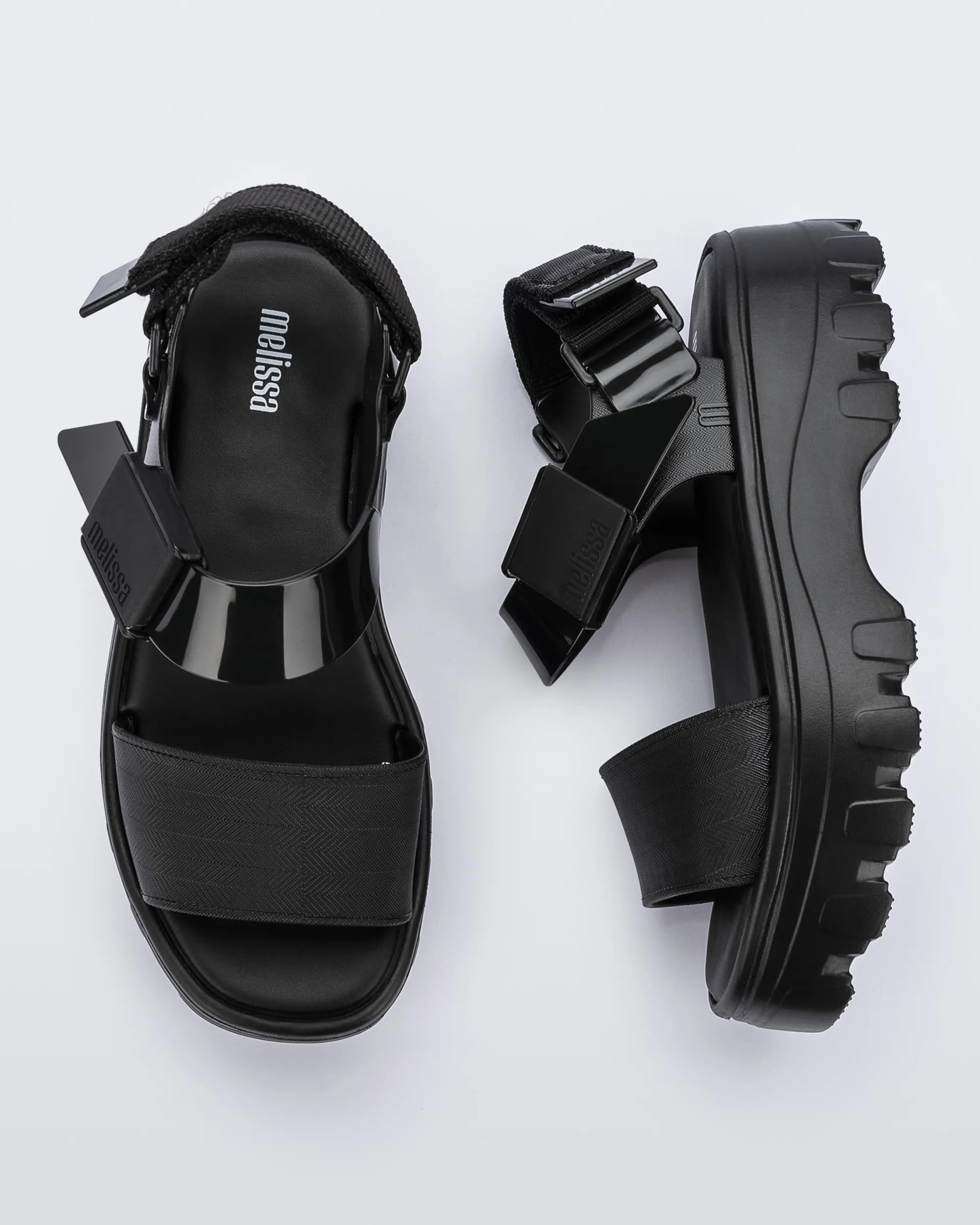 Hot Melissa Kick Off Sandal Black/Black