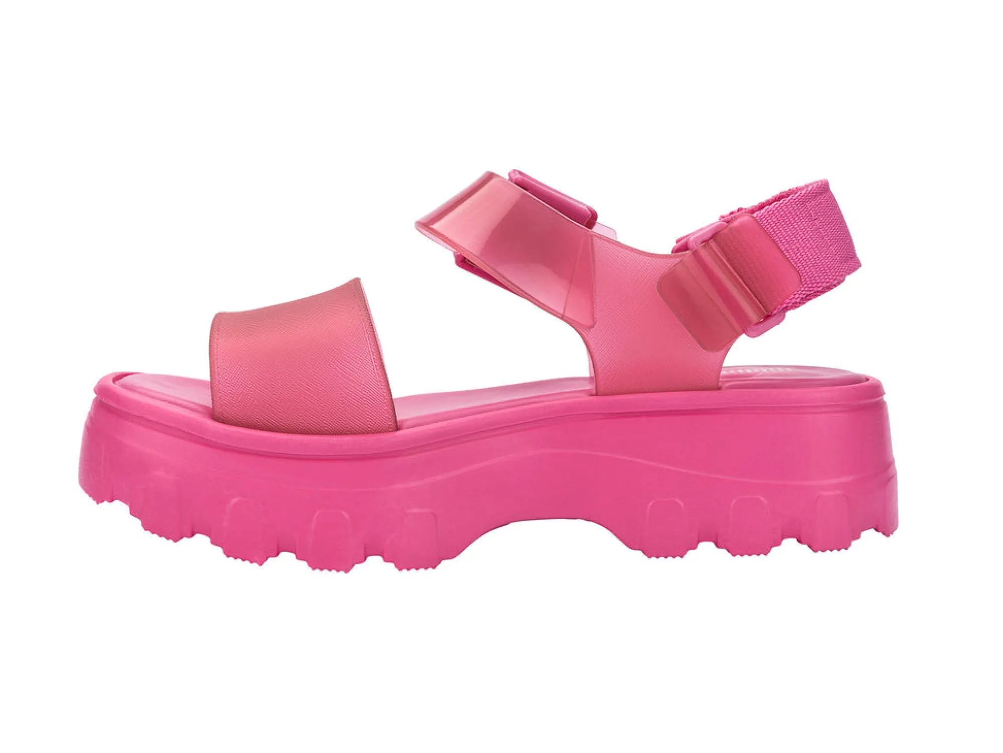 Discount Melissa Kick Off Sandal Pink/Clear Pink