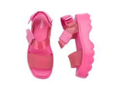 Discount Melissa Kick Off Sandal Pink/Clear Pink