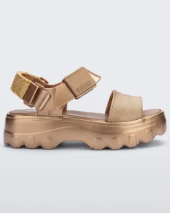 Online Melissa Kick Off Sandal Gold