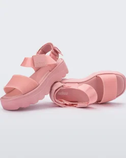 New Melissa Kick Off Sandal Pink/Pink