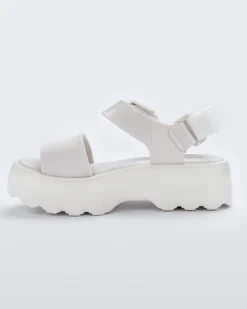 Clearance Melissa Kick Off Sandal White