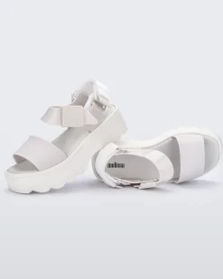 Clearance Melissa Kick Off Sandal White