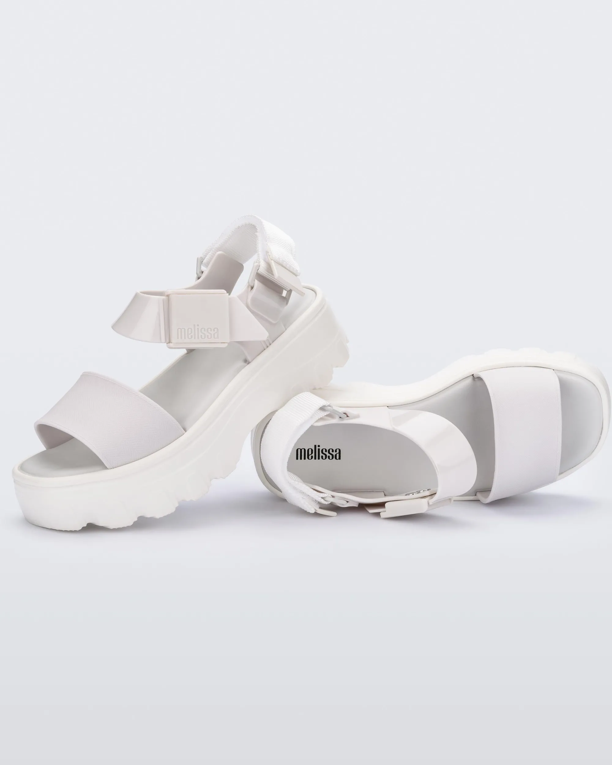 Clearance Melissa Kick Off Sandal White