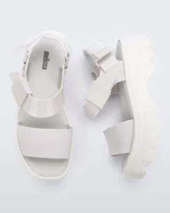 Clearance Melissa Kick Off Sandal White
