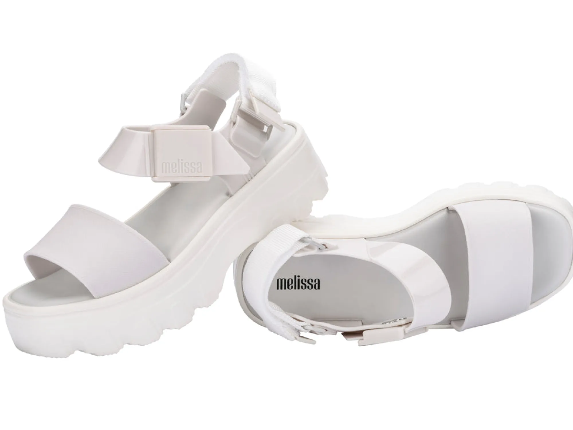 Clearance Melissa Kick Off Sandal White