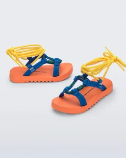 Hot Melissa Kirk Orange/Blue/Yellow