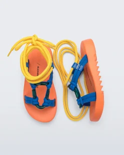 Hot Melissa Kirk Orange/Blue/Yellow