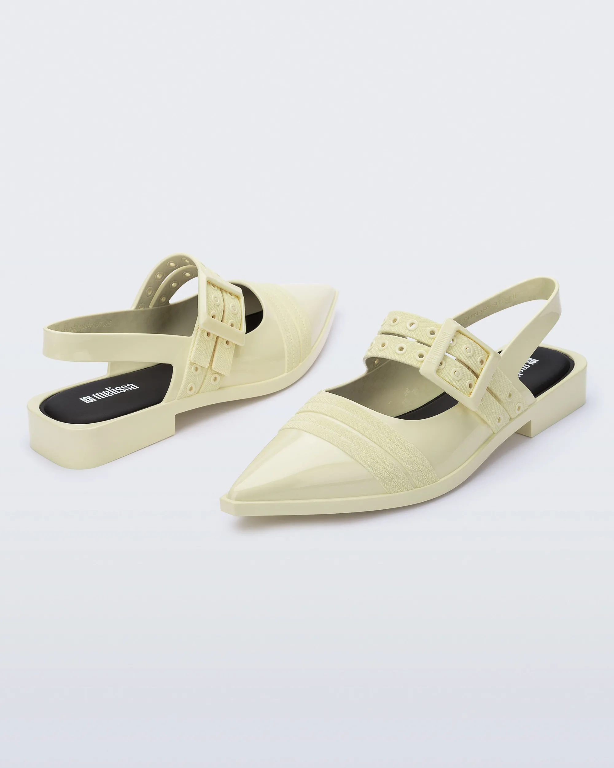 Discount Melissa Ladylike Yellow/Beige