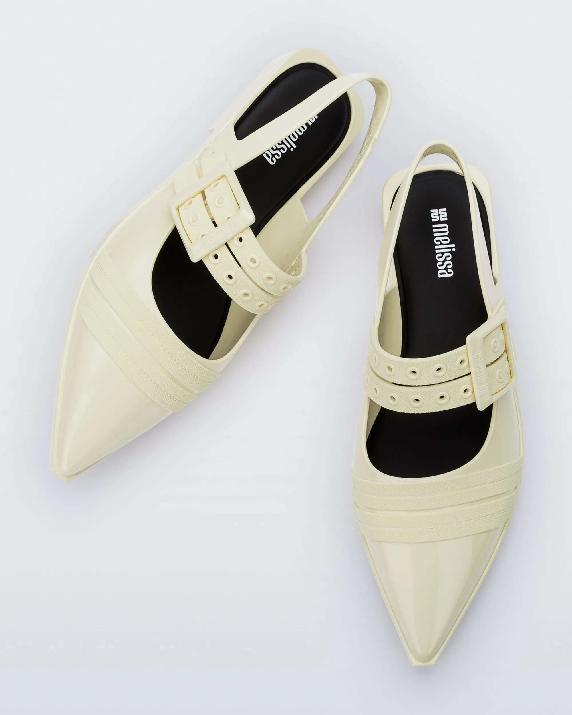 Discount Melissa Ladylike Yellow/Beige