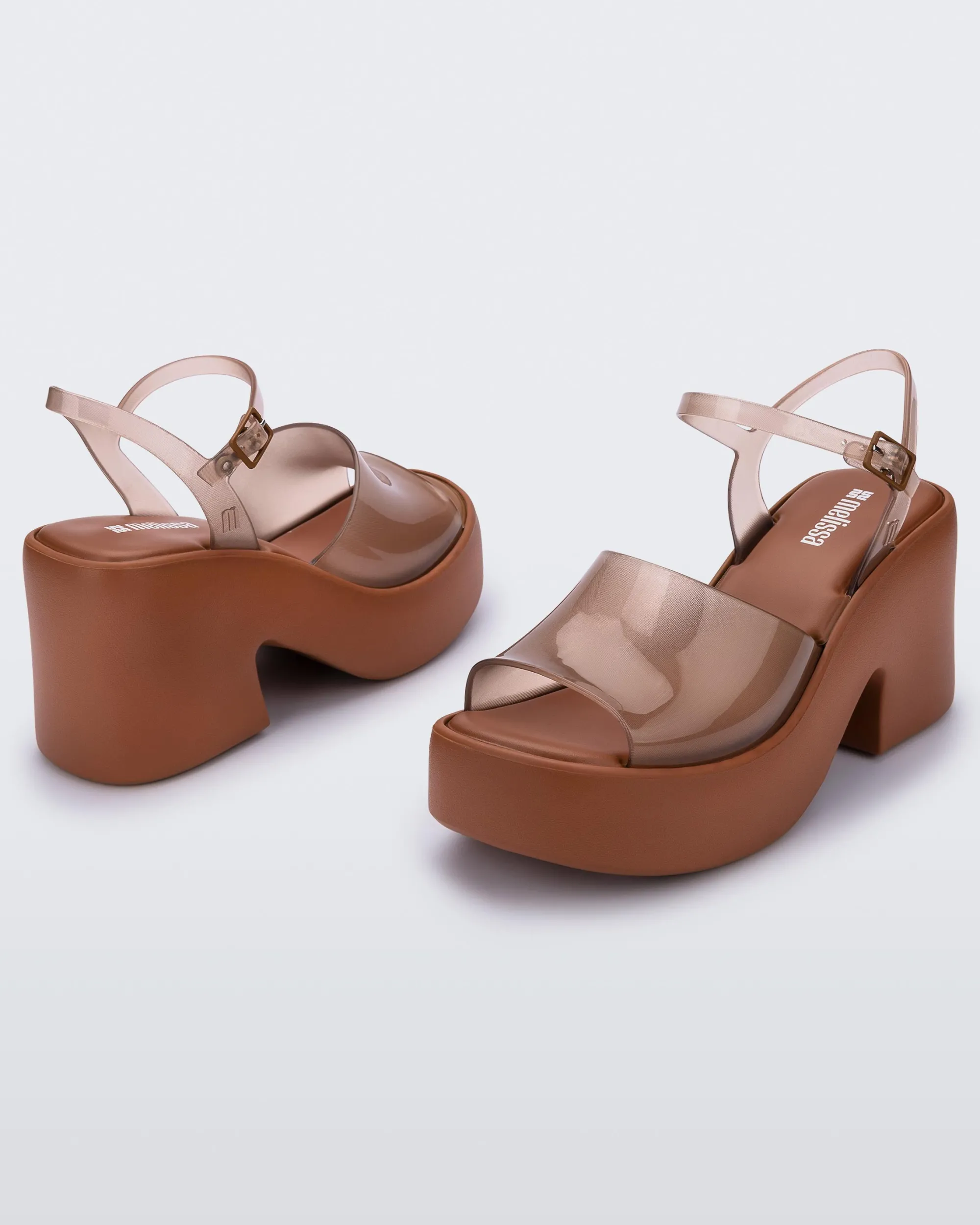 Best Melissa Lina Clear Brown