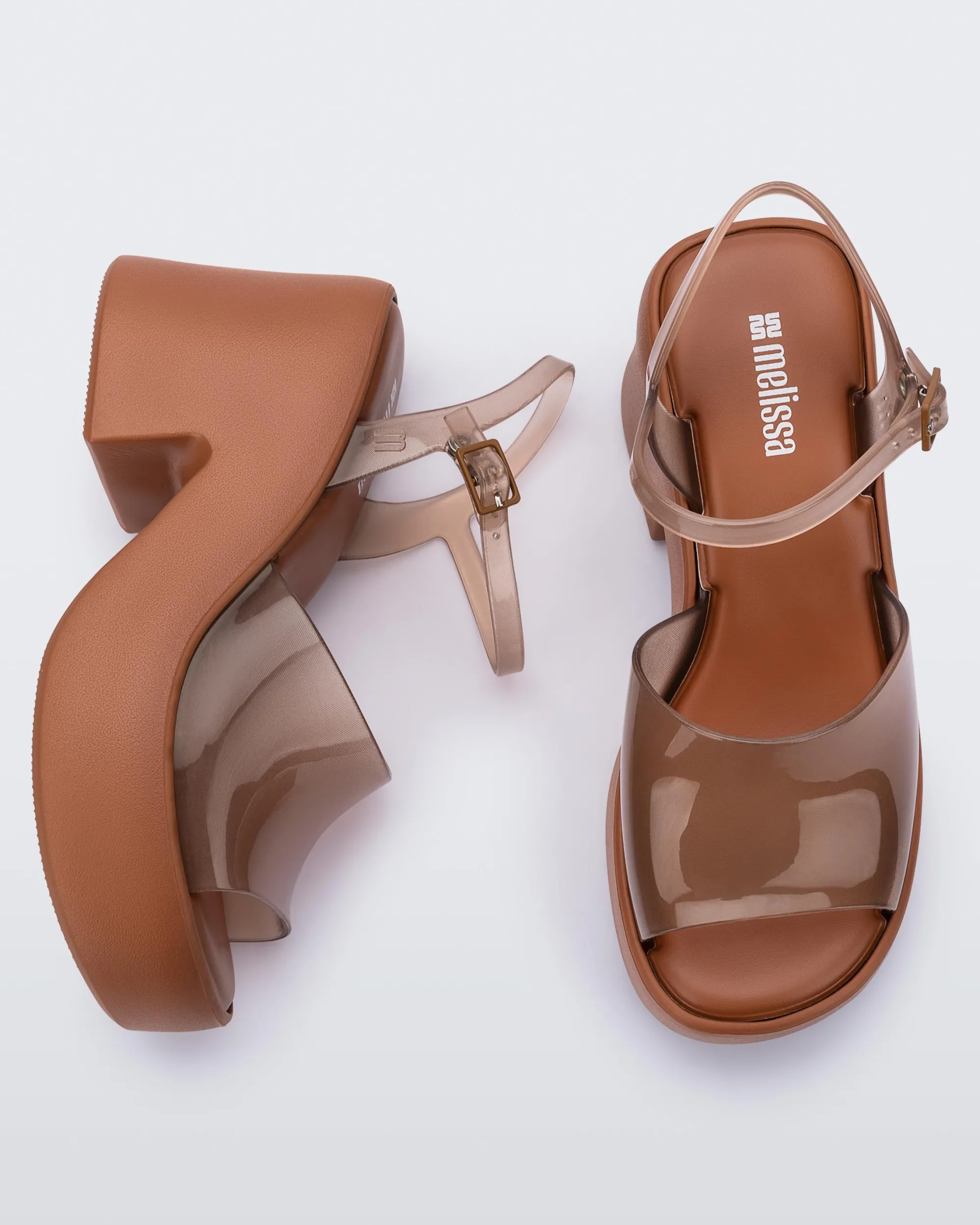 Best Melissa Lina Clear Brown