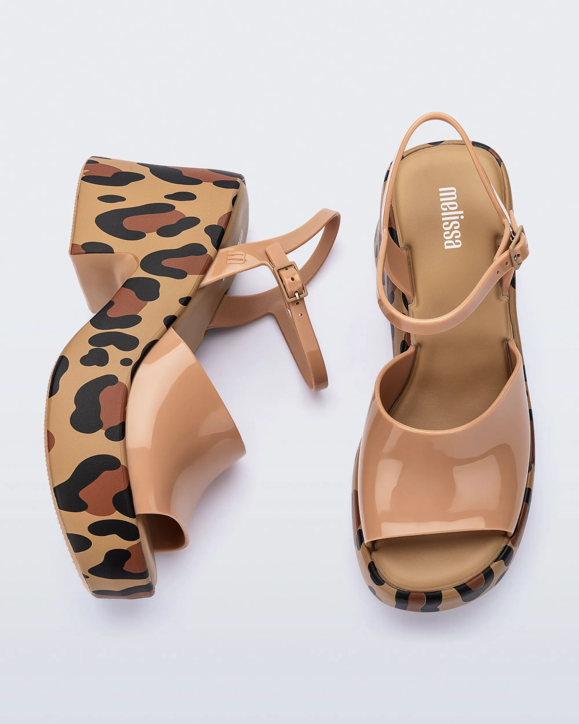 Discount Melissa Lina Beige/Black