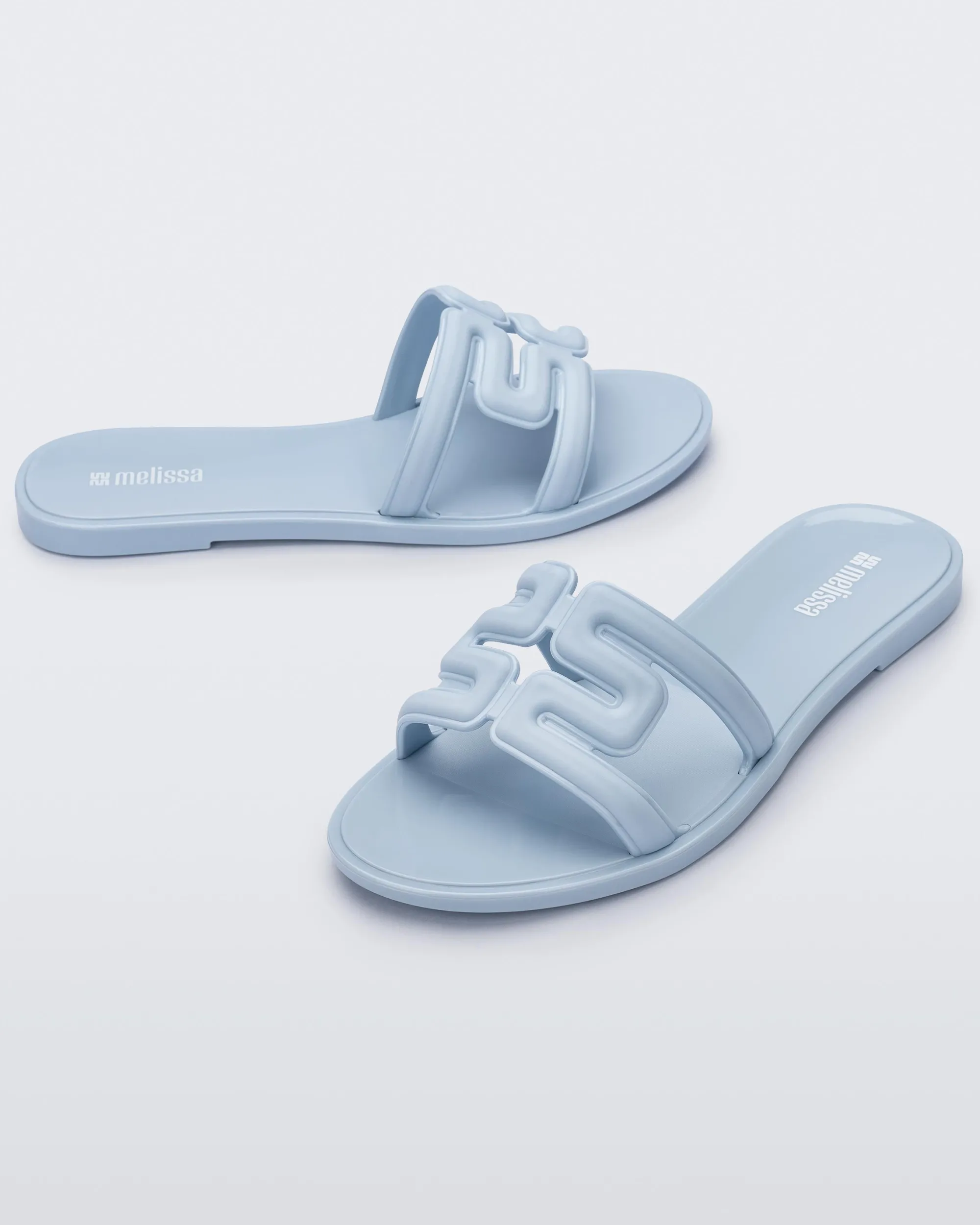 Outlet Melissa M Slide Light Blue