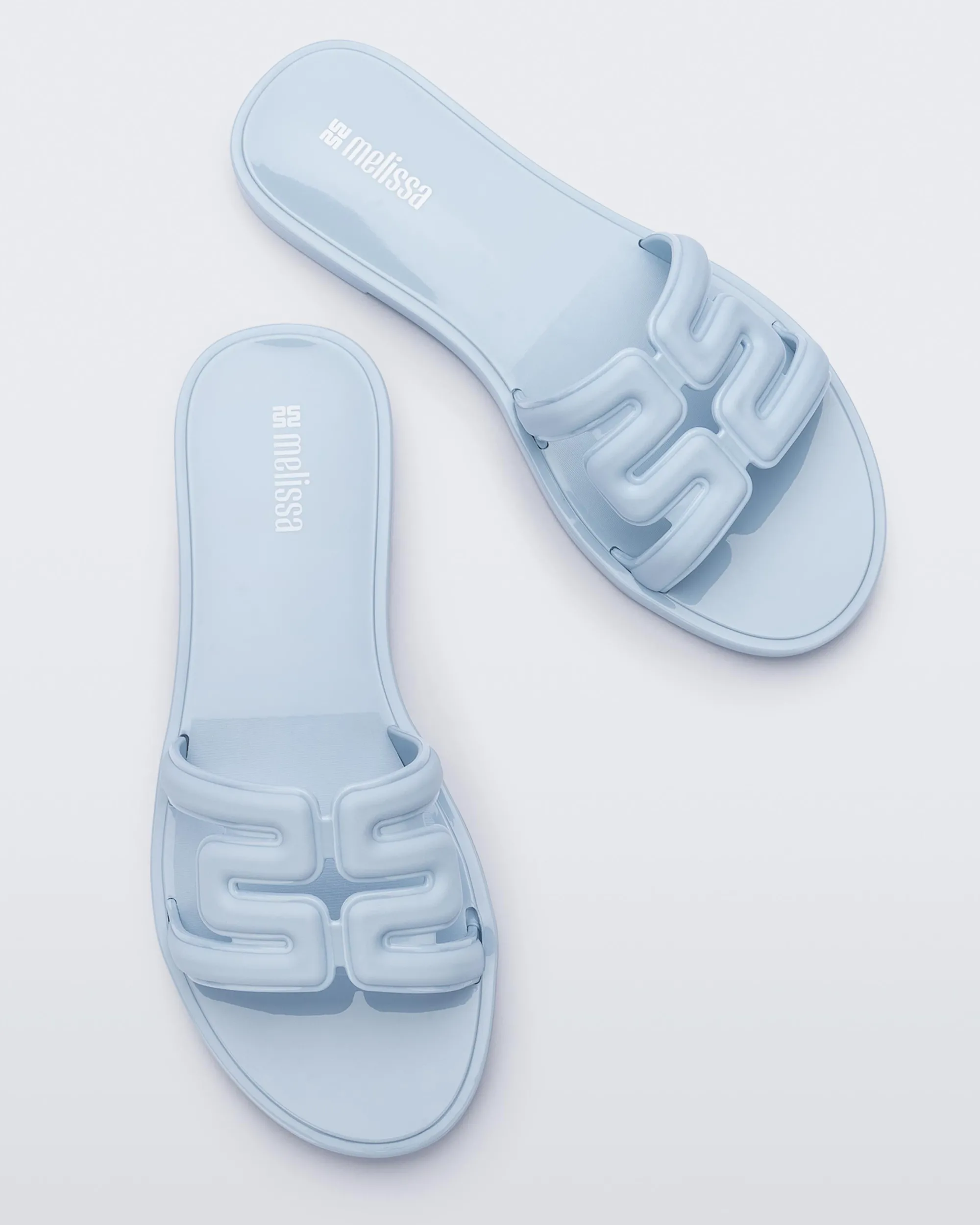 Outlet Melissa M Slide Light Blue
