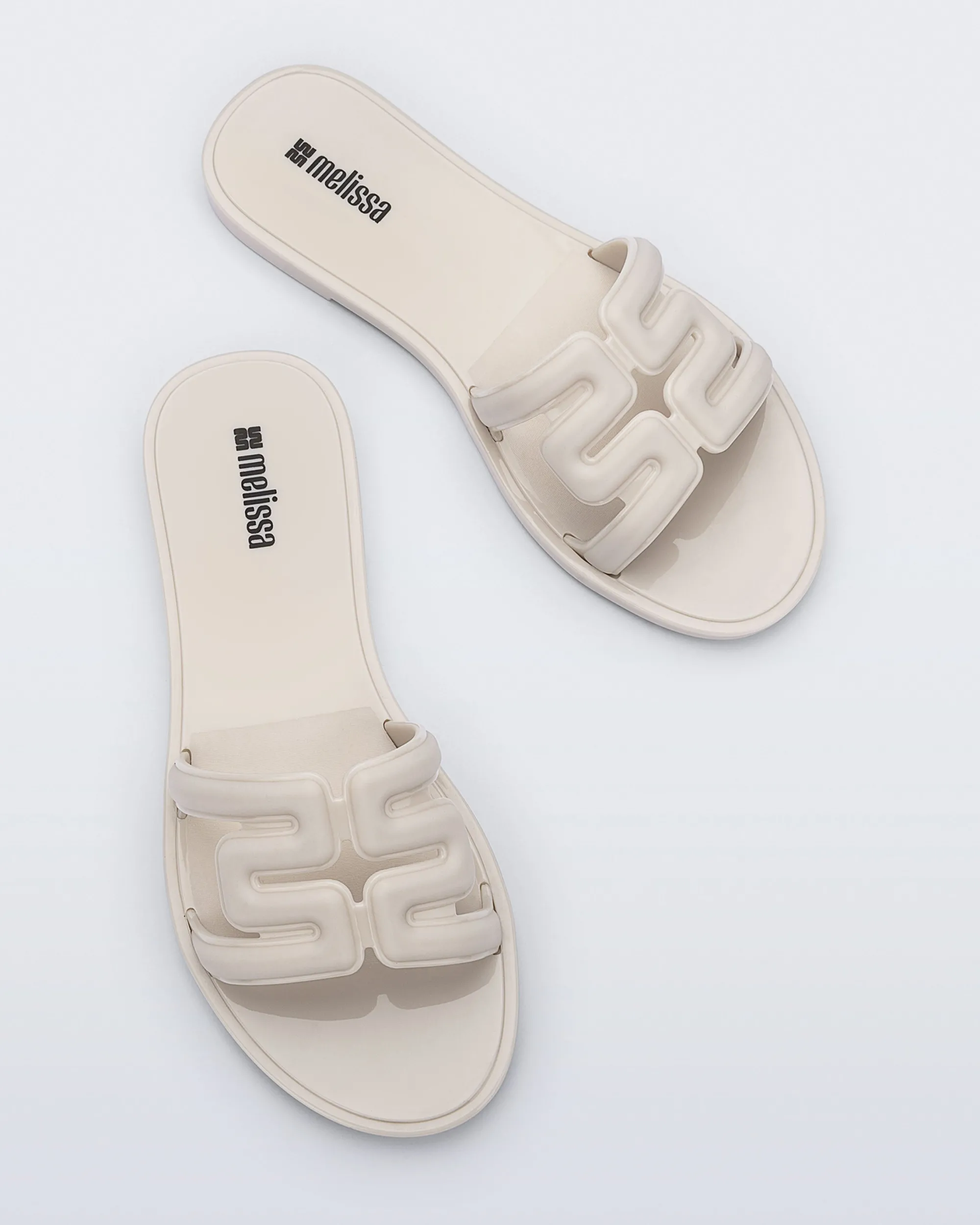 Outlet Melissa M Slide Beige